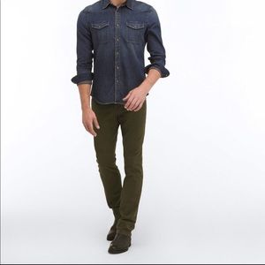 AG Jeans the Graduate Pants OD Green 36/34